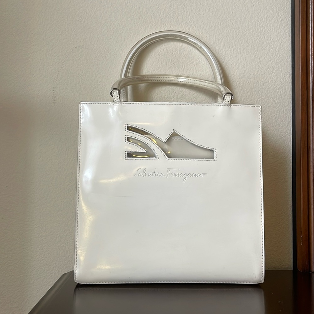 Salvatore Ferragamo Handbag with Clutch